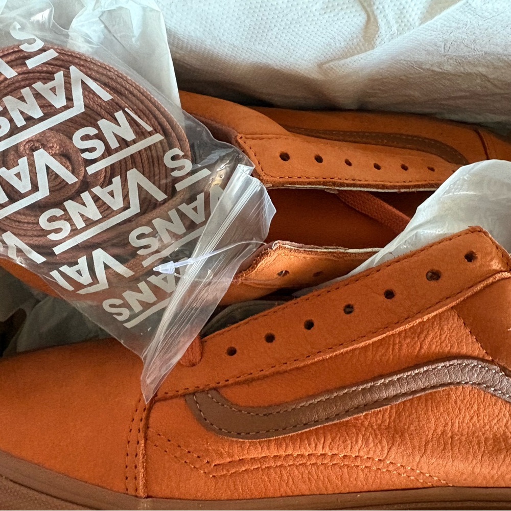 Vans Burnt Orange and Brown Sneakers “Kith” - Picture 3 of 6